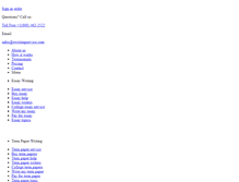 Tablet Screenshot of ewritingservice.com